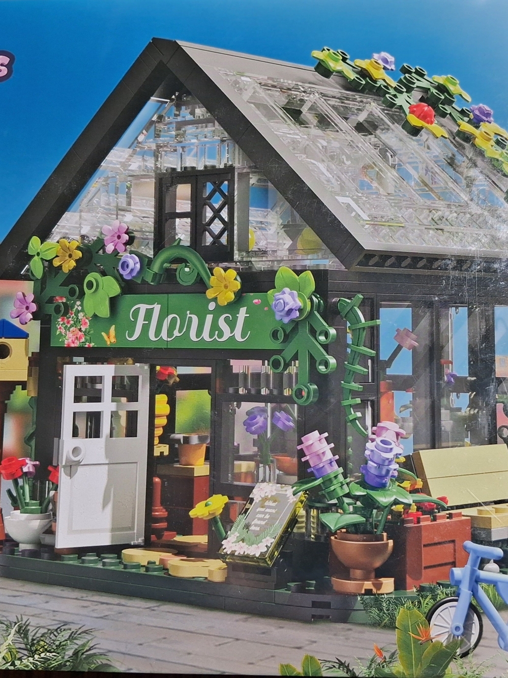 Florist Home Office Building Set – Green